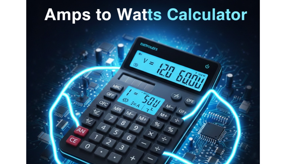 AMps to watt calculator