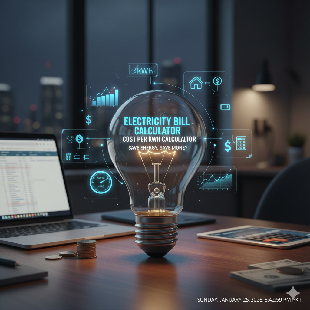 Cost Per kWh Calculator