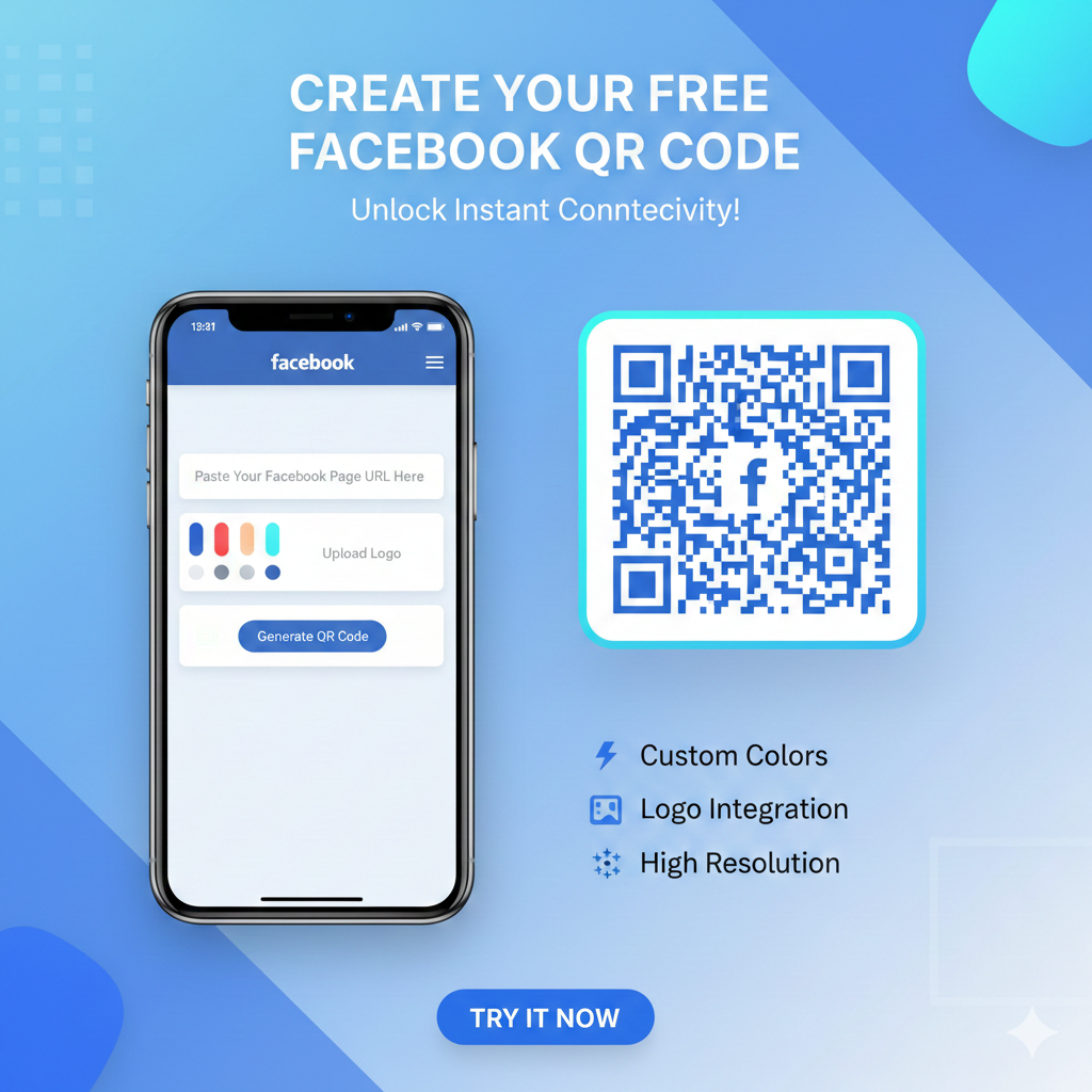 Facebook qr code generator