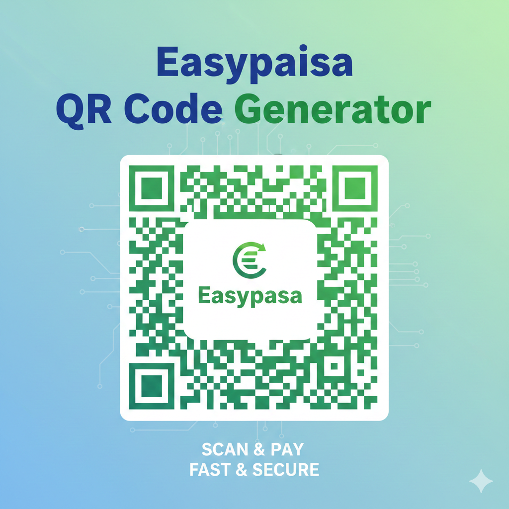 EasyPaisa Qr Code Generator