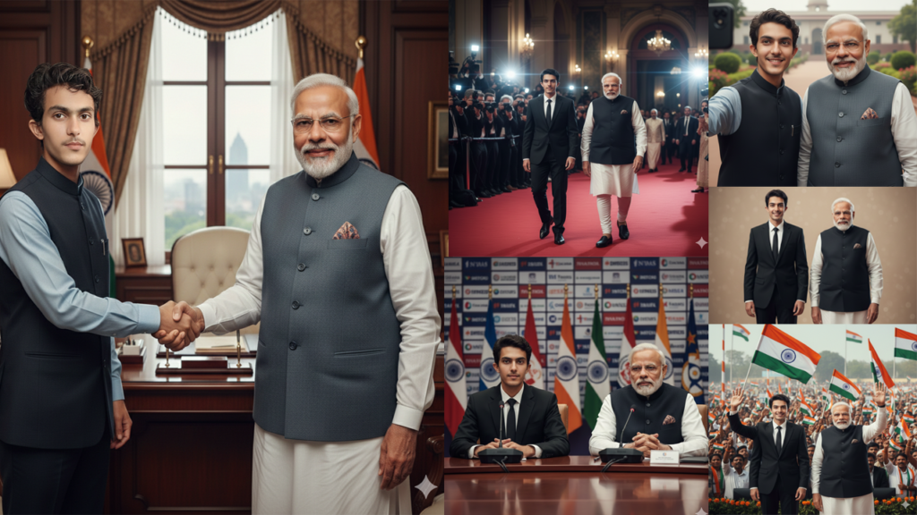 Photo With Narendra Modi AI Prompt