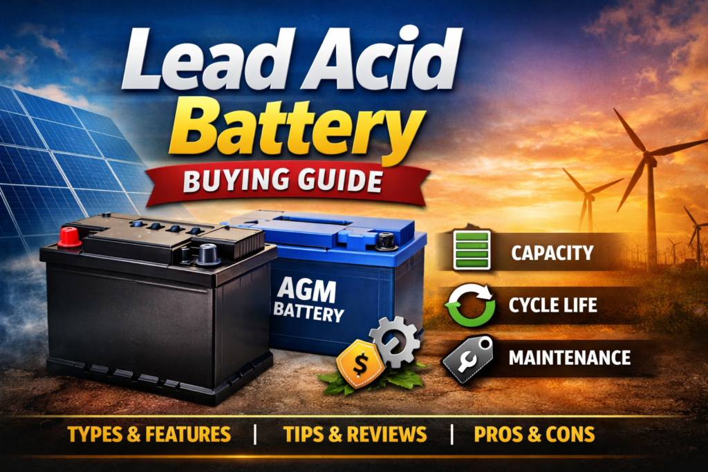 lead acid battery buying guide